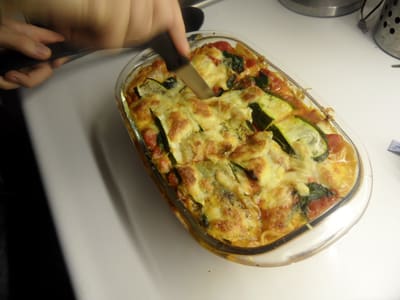 Vegetarische lasagne