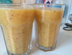 Gele smoothie