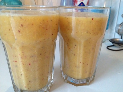 Gele smoothie