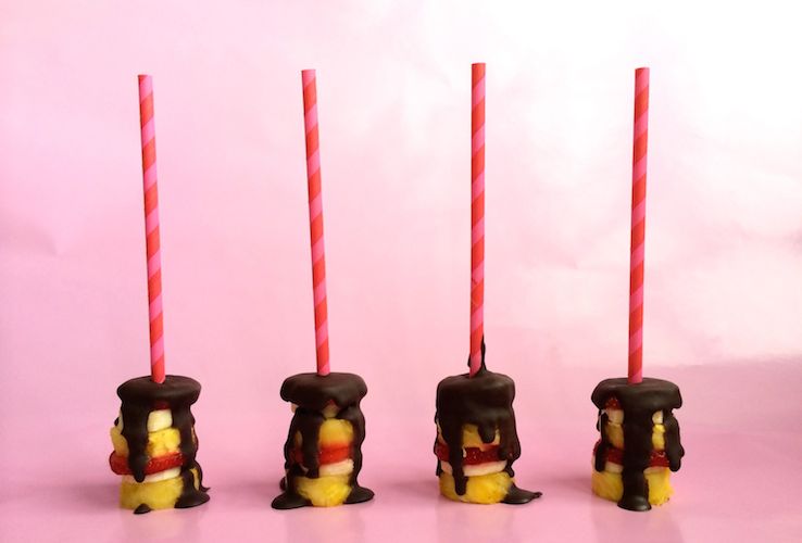 CHOCOLADE FONDUE LOLLY GEZOND 738