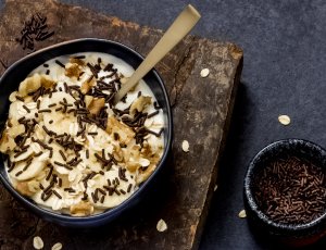 healthy banoffee