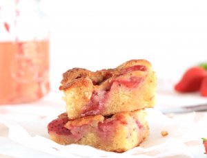 blondies met aardbei CHICKSLOVEFOOD