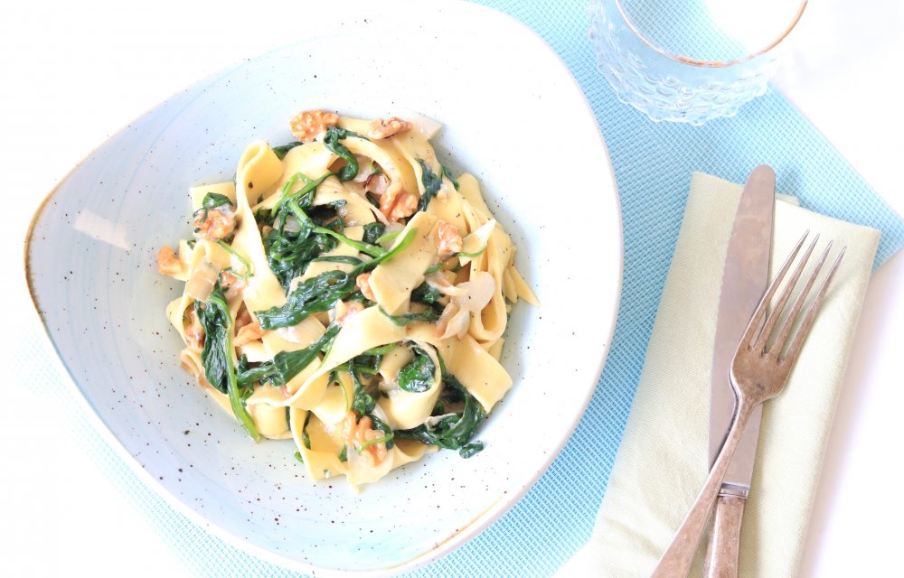 papperdelle met gorgonzola CHICKSLOVEFOOD