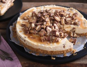 RECEPT TWIX CHEESECAKE - CHICKSLOVEFOOD