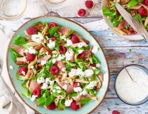 Zomerse pastasalade