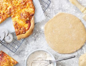 Volkoren Pizzadeeg - Eindfoto1 - Chickslovefood