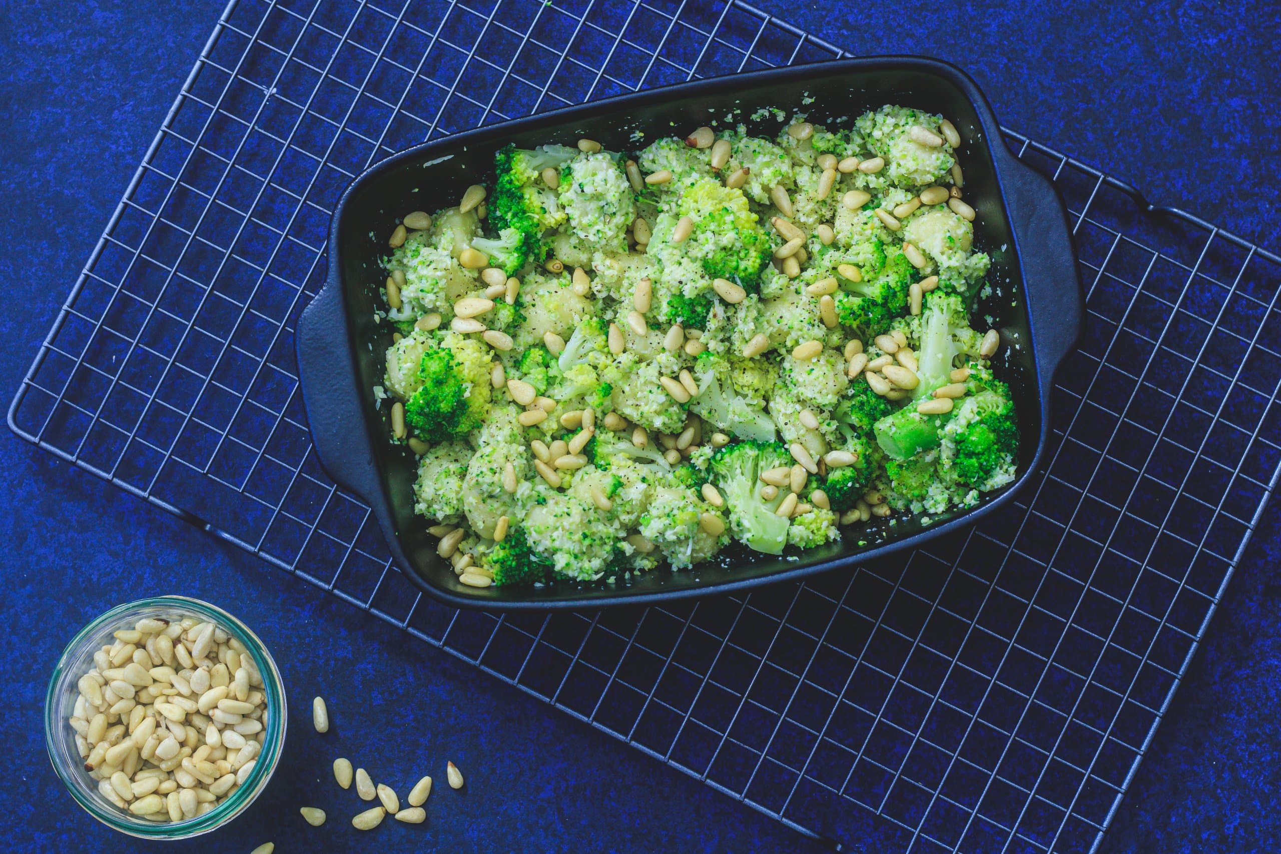 Gnocchi met pesto van broccoli