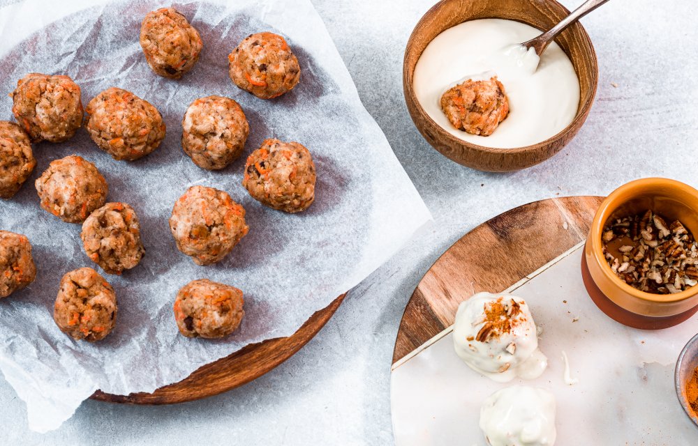 Carrotcake truffels