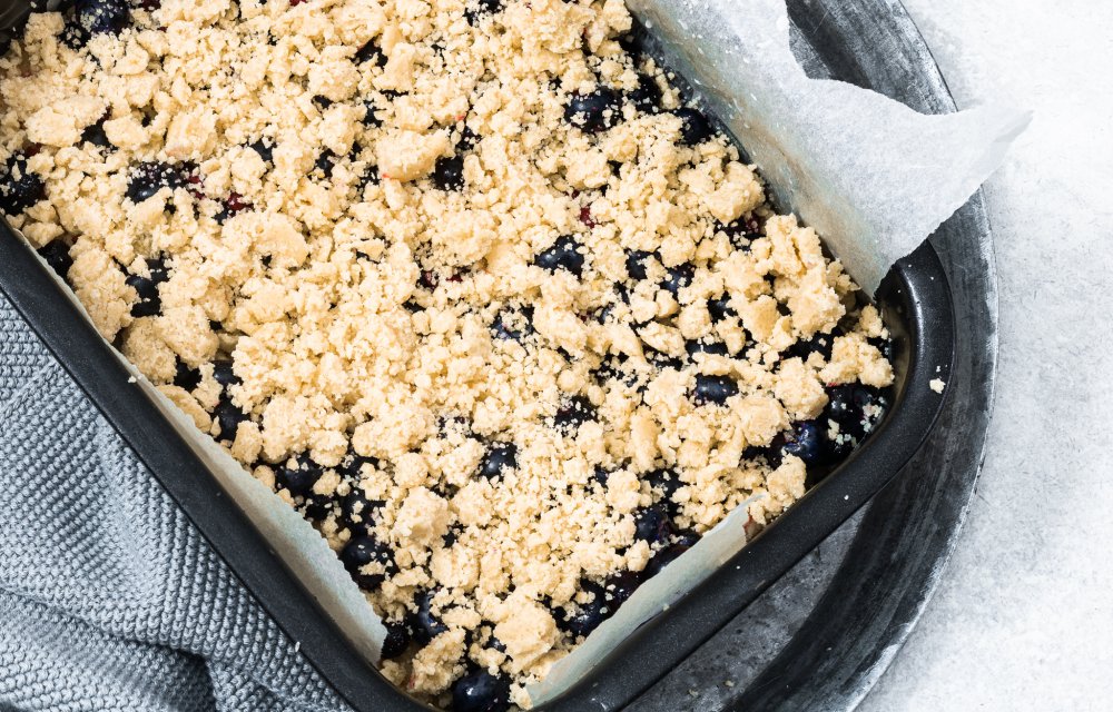 crumble bars met blauwe bessen