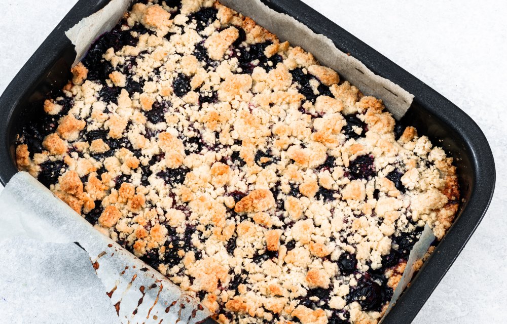 crumble bars met blauwe bessen