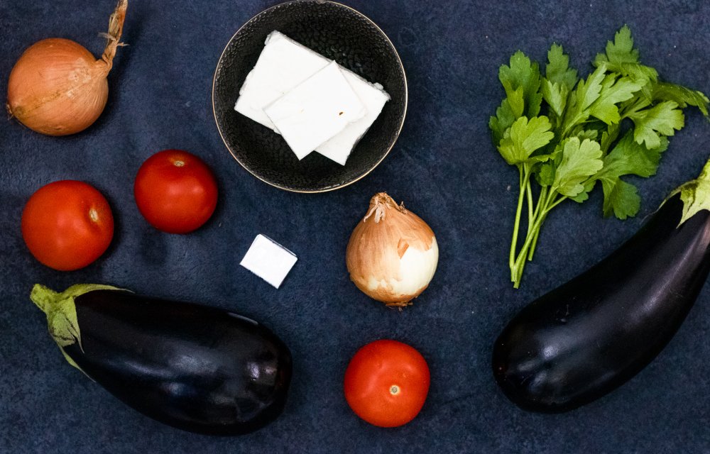 Auberginesoep met feta