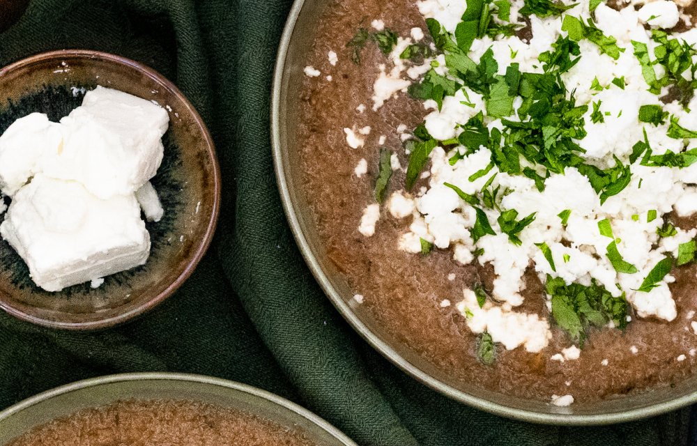 Auberginesoep met feta