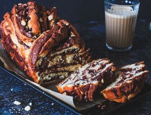 BABKA met chocoladepasta