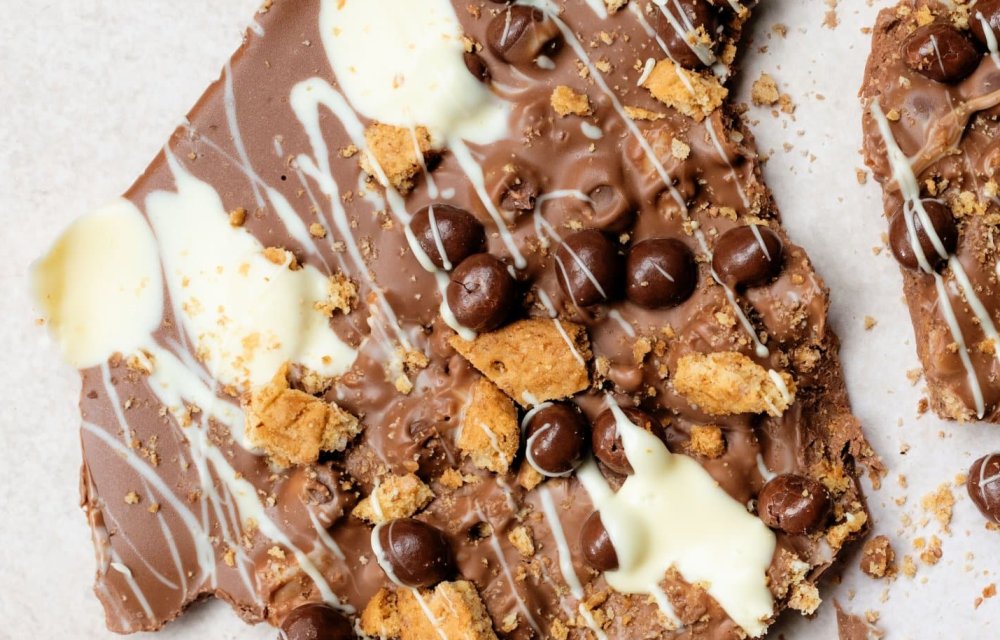 S'mores Choco Bark recept