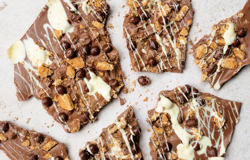 S'mores Choco Bark recept