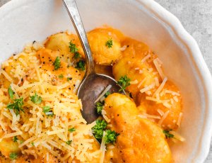 Gnocchi met pompoen