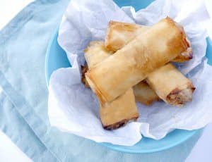 ZOETE LOEMPIAS MET APPEL