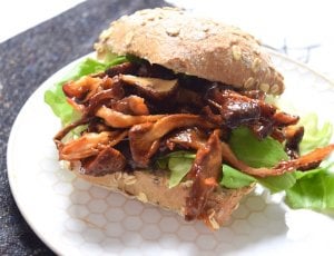 Broodje Pulled Mushroom