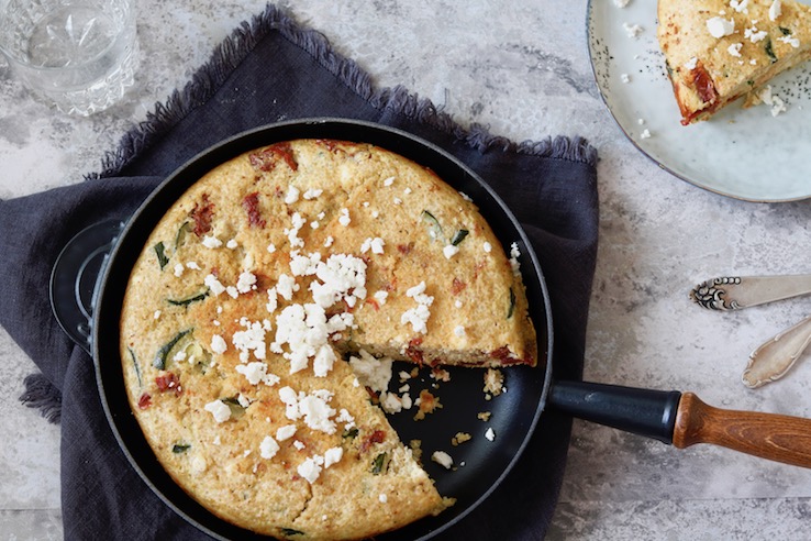 quinoa frittata met courgette CHICKSLOVEFOOD