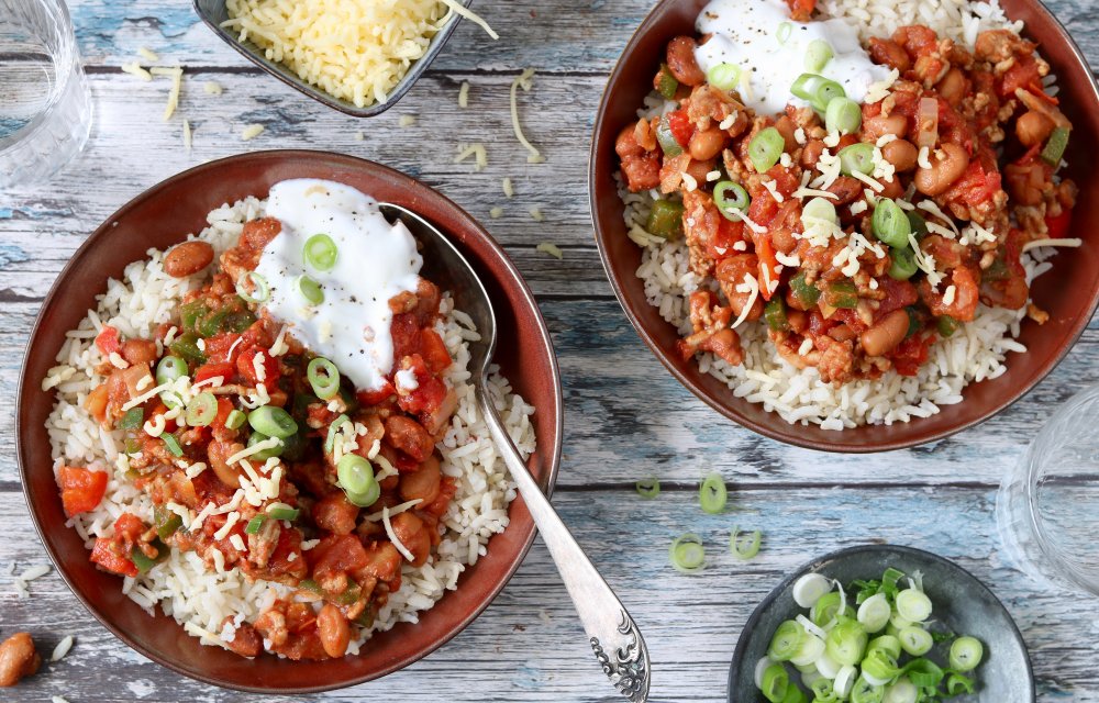 chili con carne chickslovefood