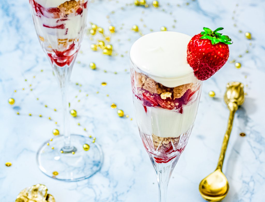 Champagne triffle