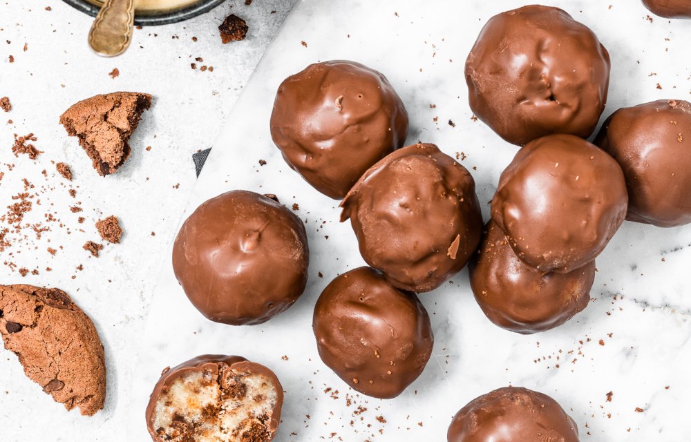 Cookie dough truffels