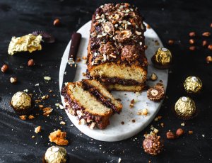 Ferrero Rocher cake