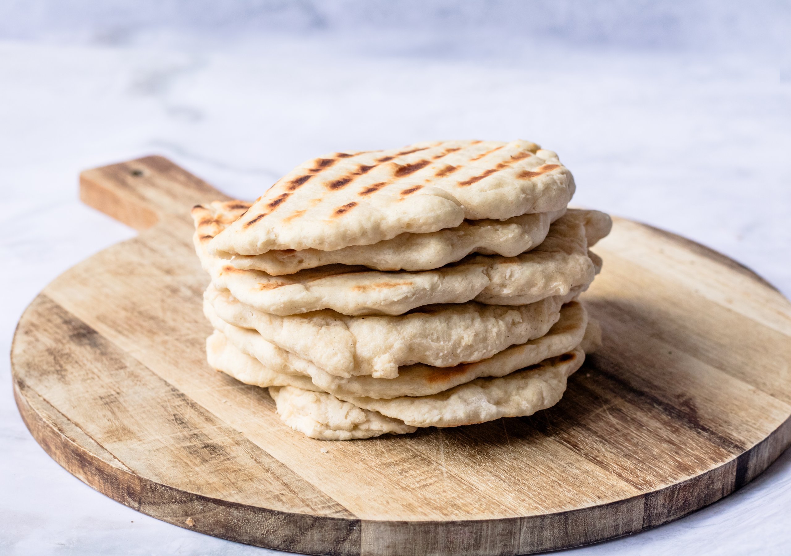 flatbread met 2 ingrediënten