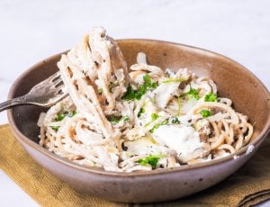 5x pasta zonder rode saus