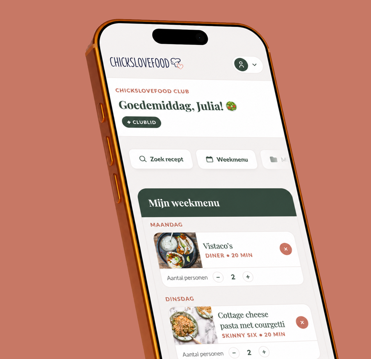 Chickslovefood club
