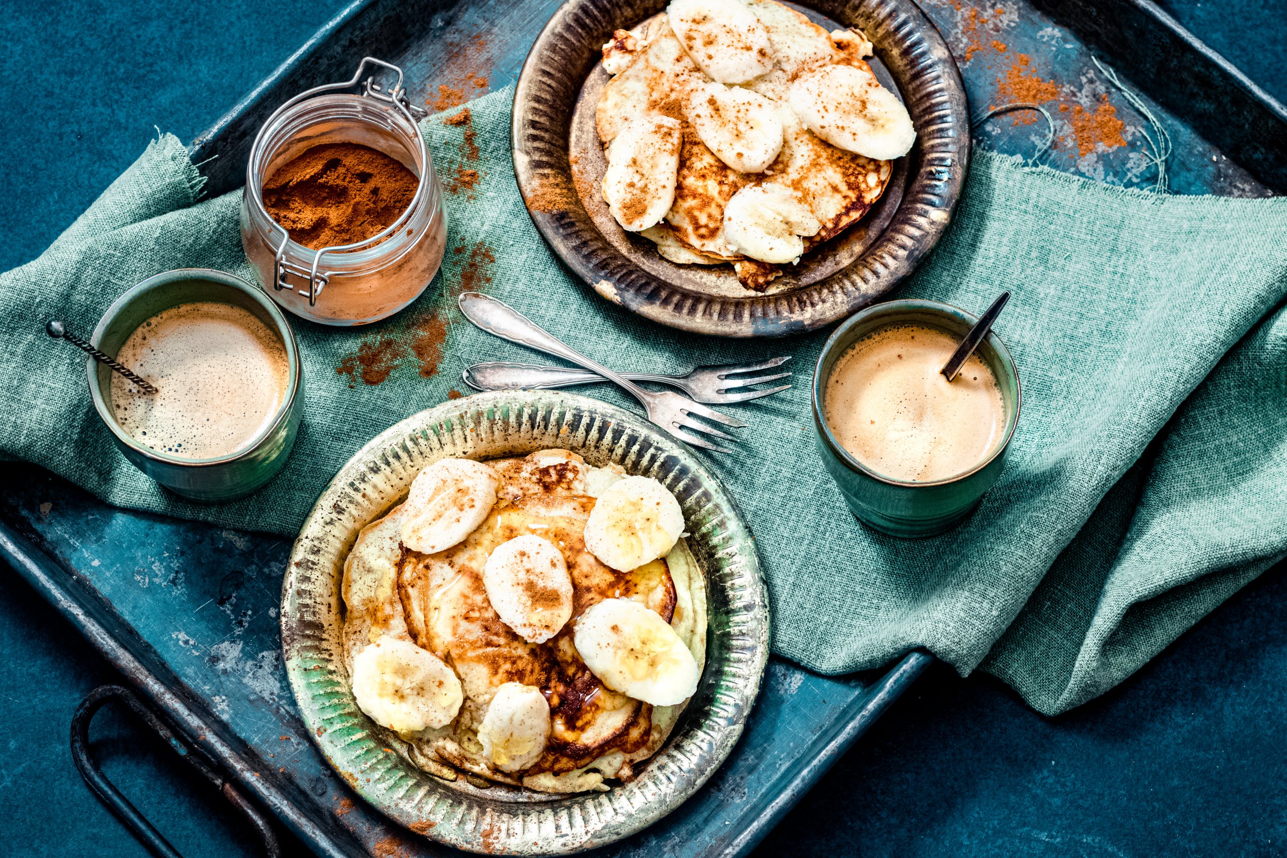 Skinny bananenpannenkoekjes