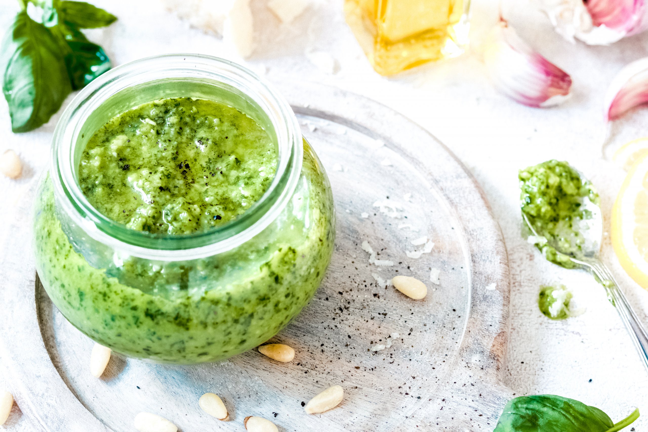 Klassieke groene pesto - zelf maken