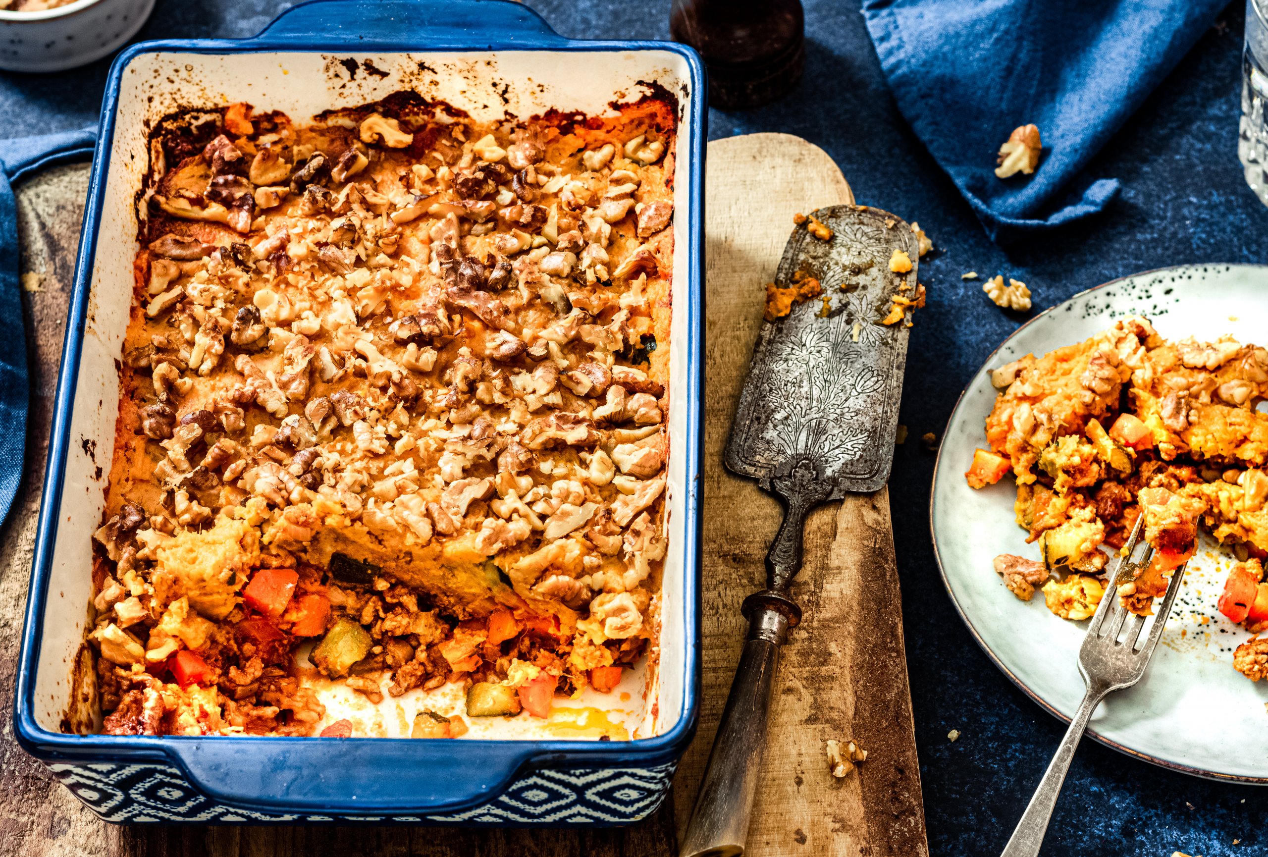 Shepherd’s Pie met zoete aardappel