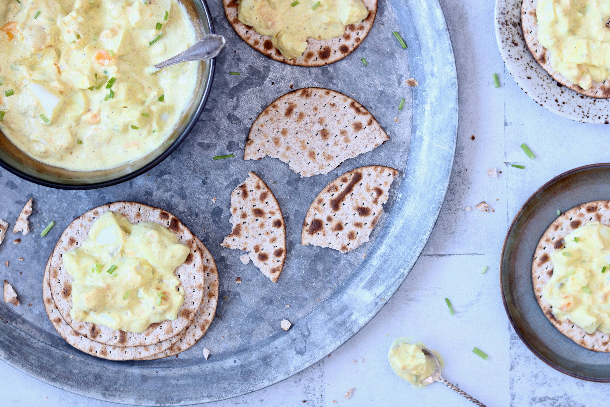 Gezonde eiersalade uit ons Meal planning-kookboek