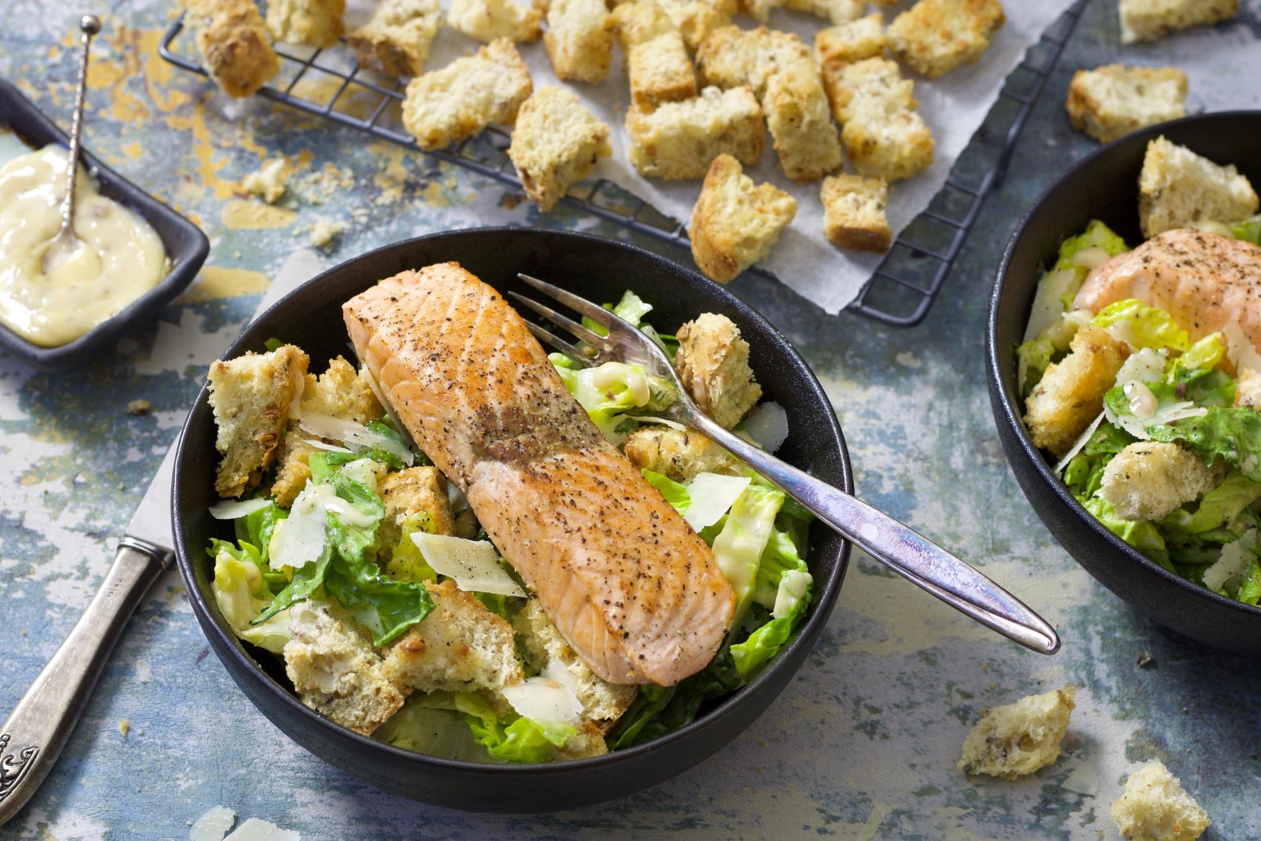 caesar-salade-zalm-2-chickslovefood