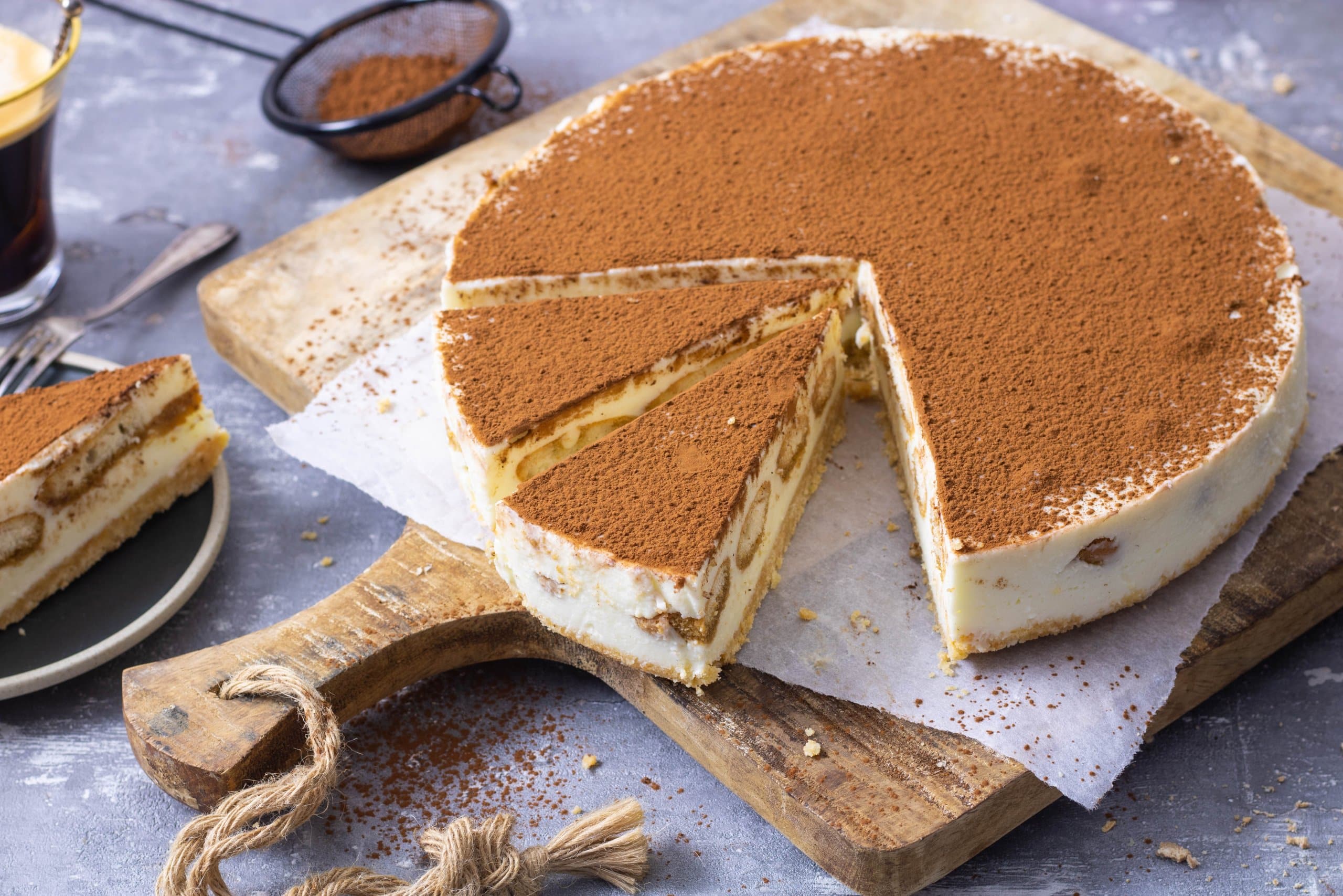 Tiramisu cheesecake