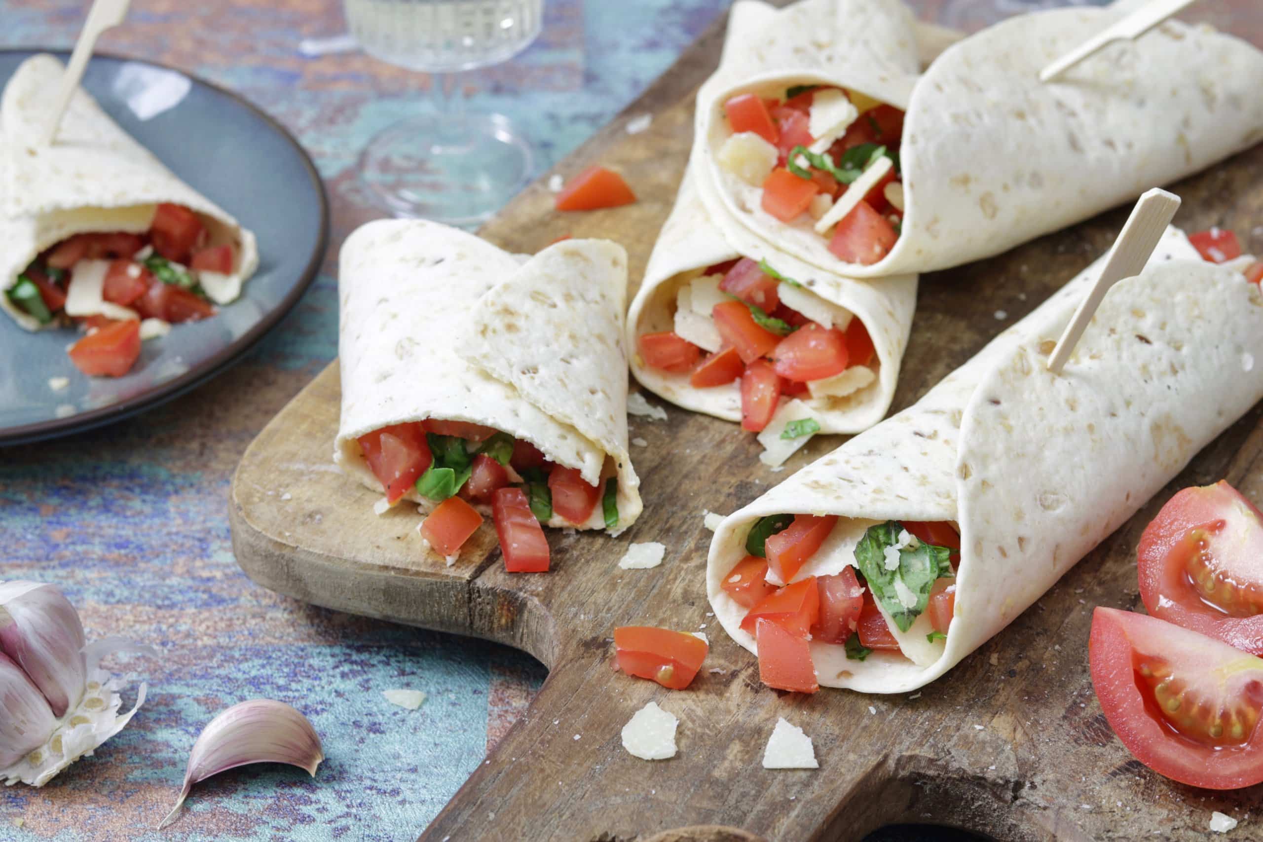 bruschetta wraps