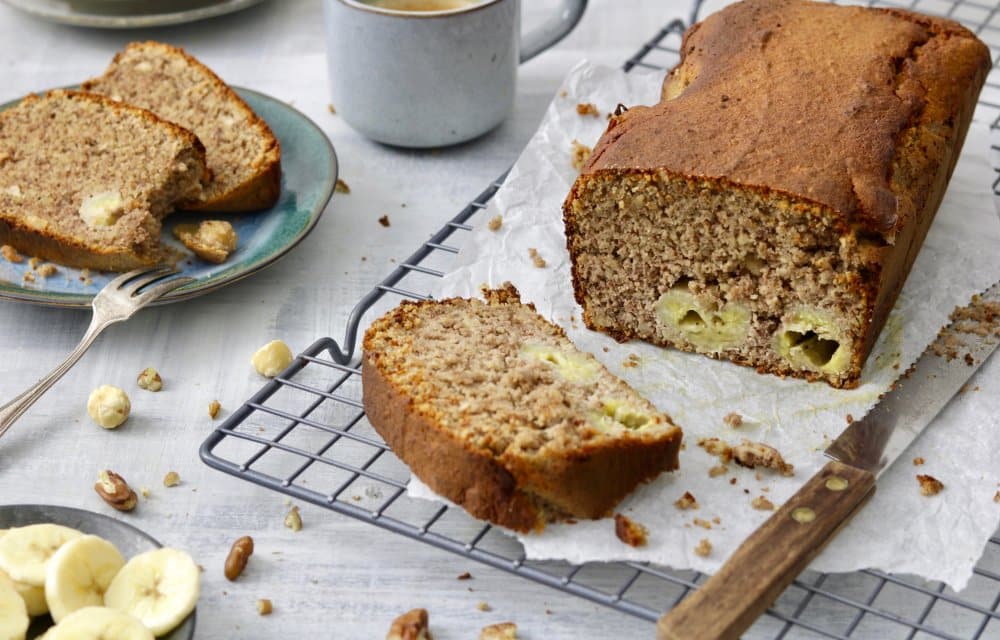 Gezonde baksels: bananenbrood