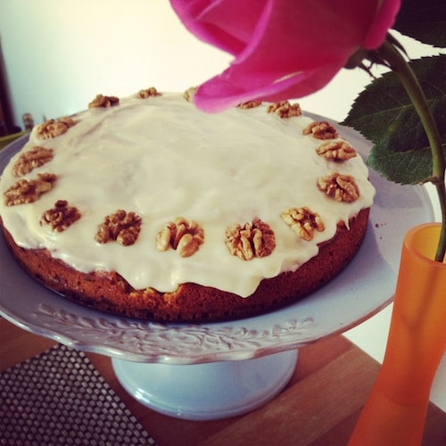 sinner sunday: carrot cake met banaan en appel