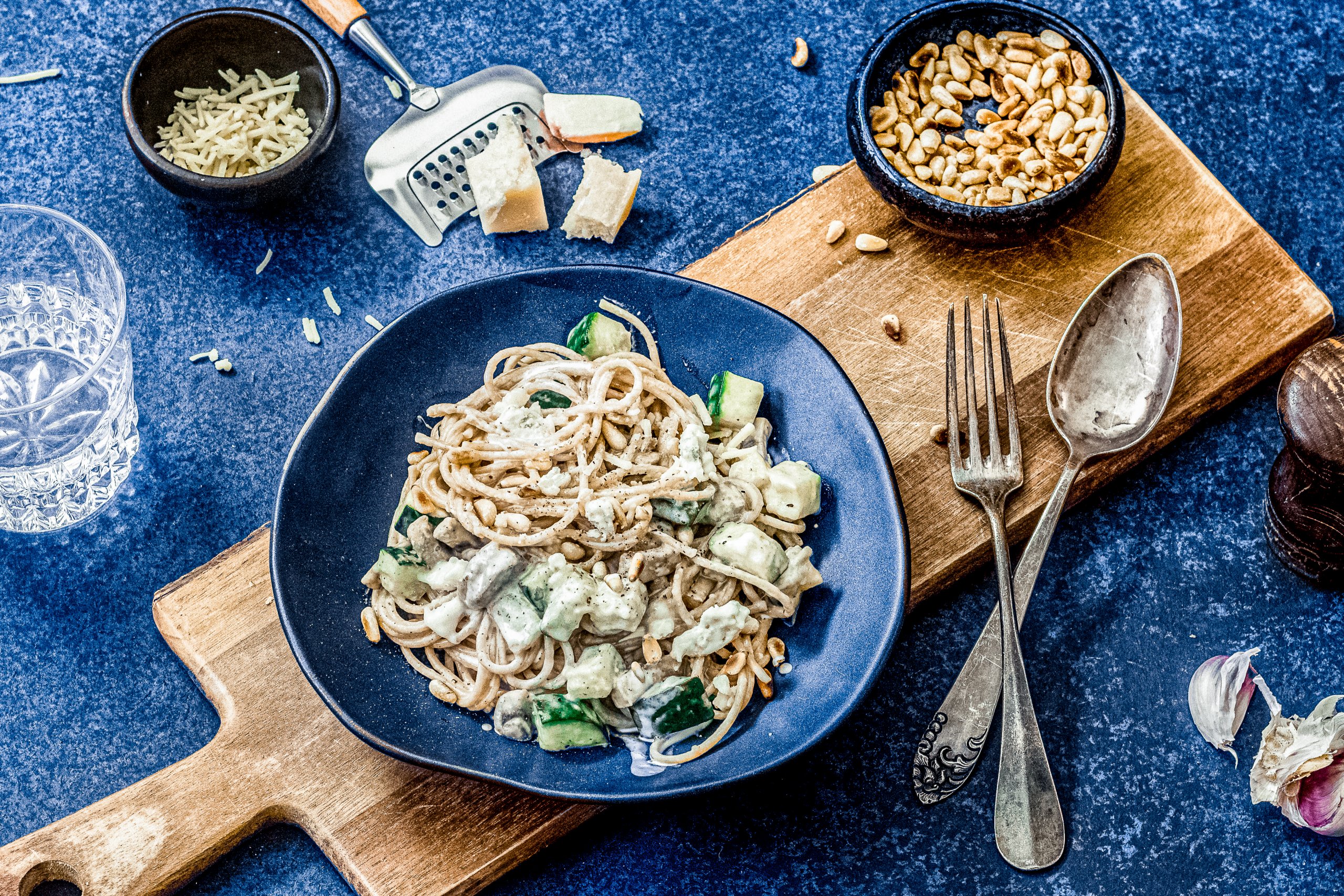 Pasta quattro formaggi