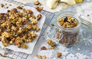 havermout granola ontbijt