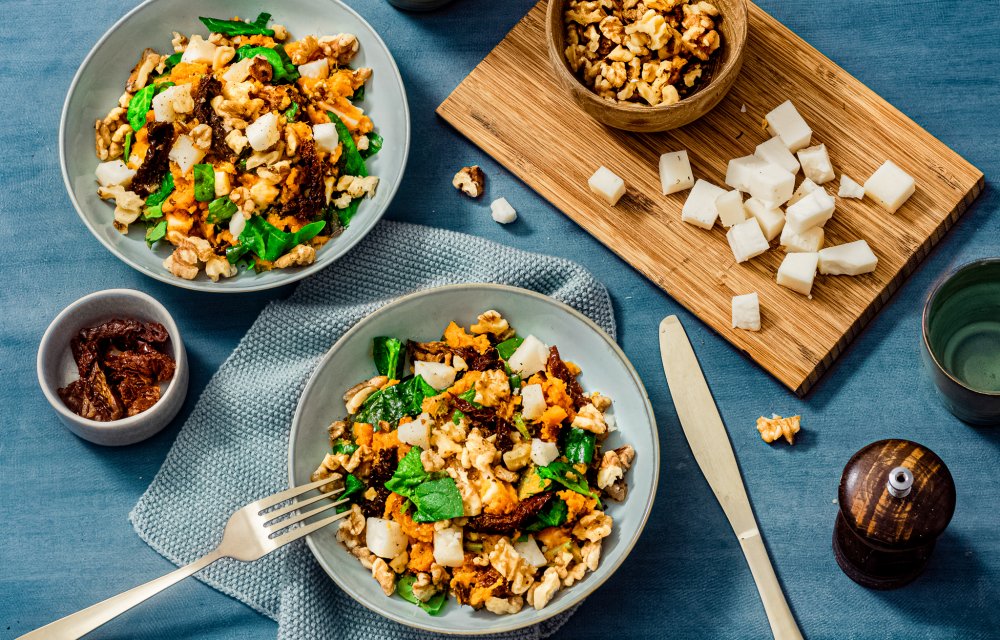 Snelle dinerrecepten - stamppot van zoete aardappel