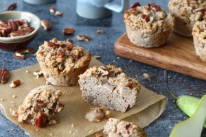 gezonde ontbijtmuffins met havermout