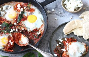 shakshuka-met-spinazie