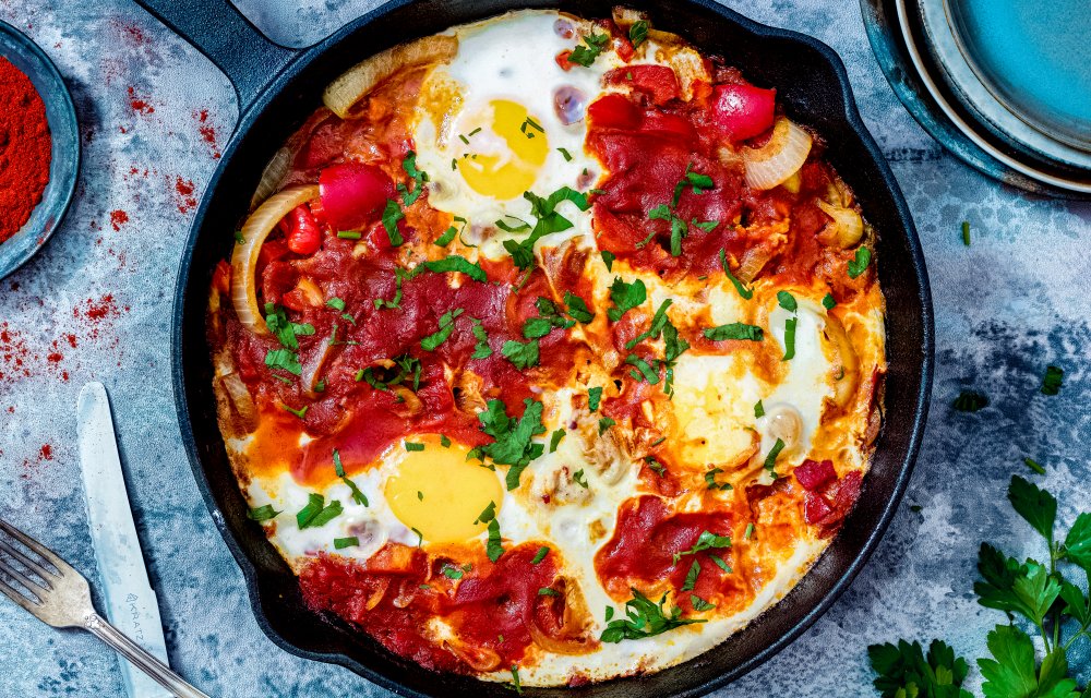 Lunchrecepten - shakshuka