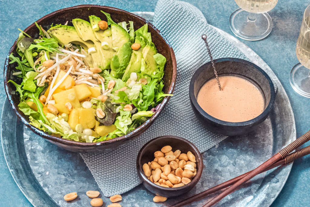 Thaise salade met de ultieme dressing