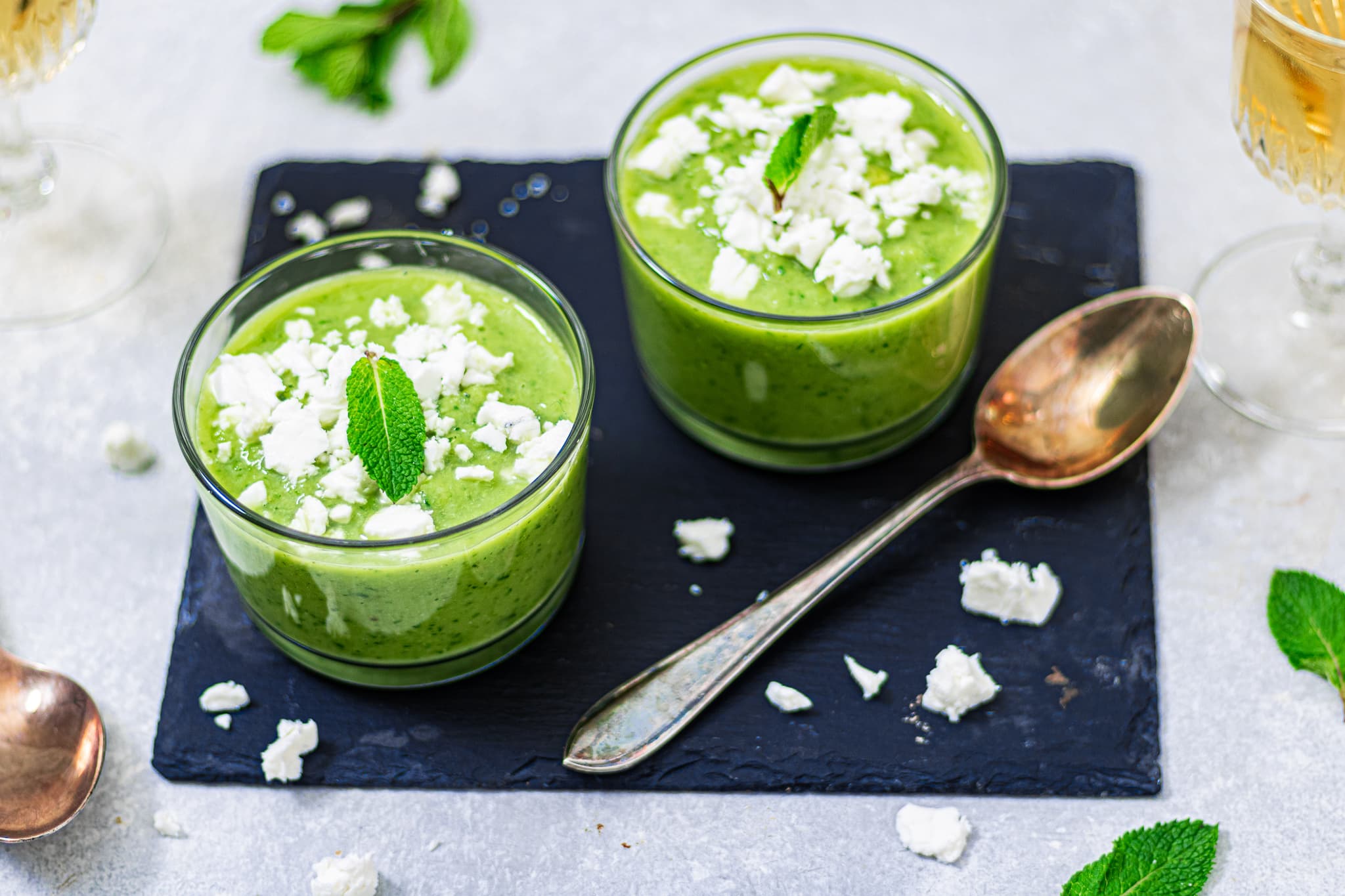 Groene gazpacho