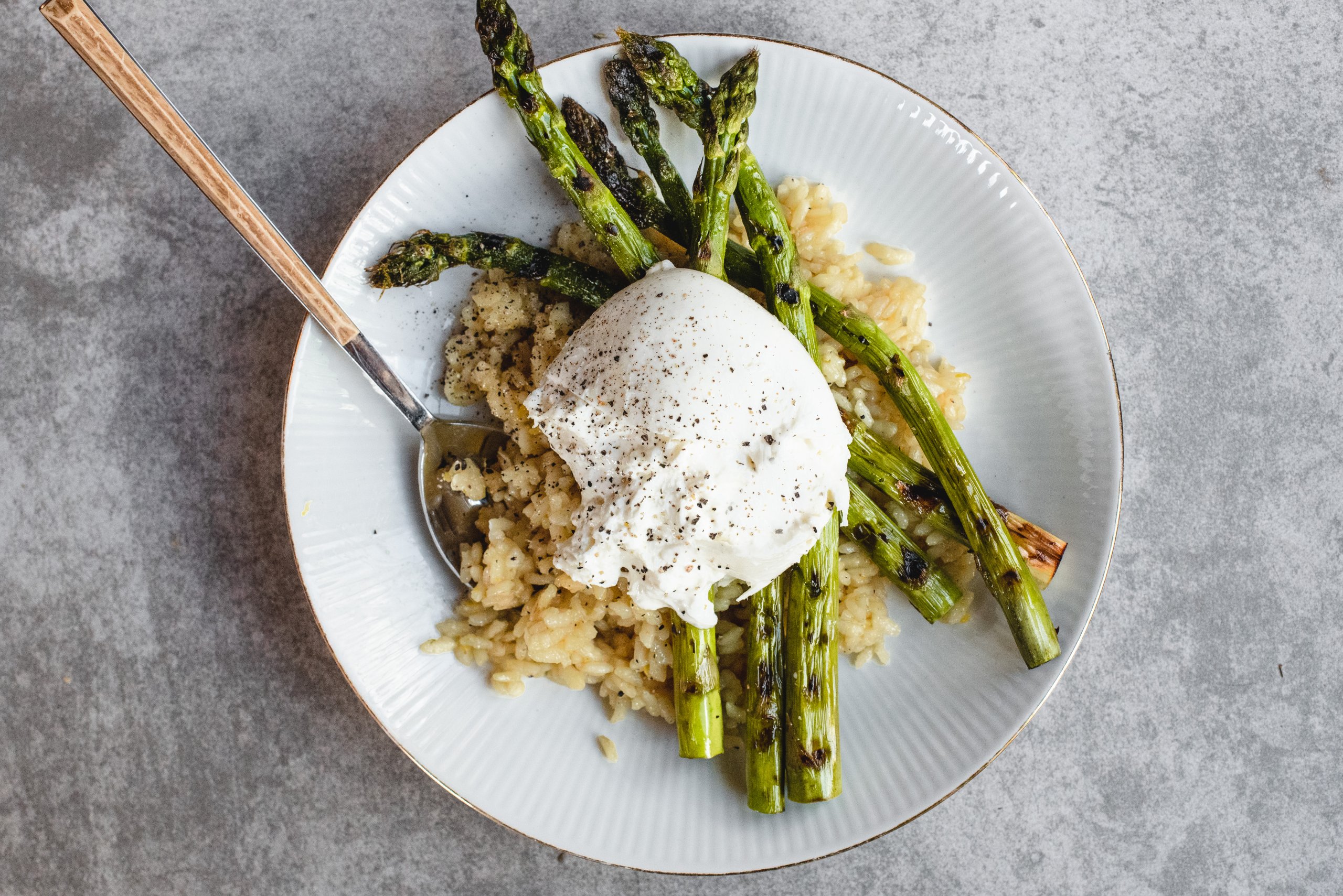 Risotto met burrata