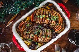 vegetarisch hoofdgerecht Kerst