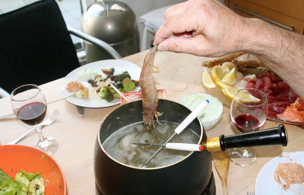 Met pensioen gaan Gedeeltelijk zeil Visfondue - Chickslovefood